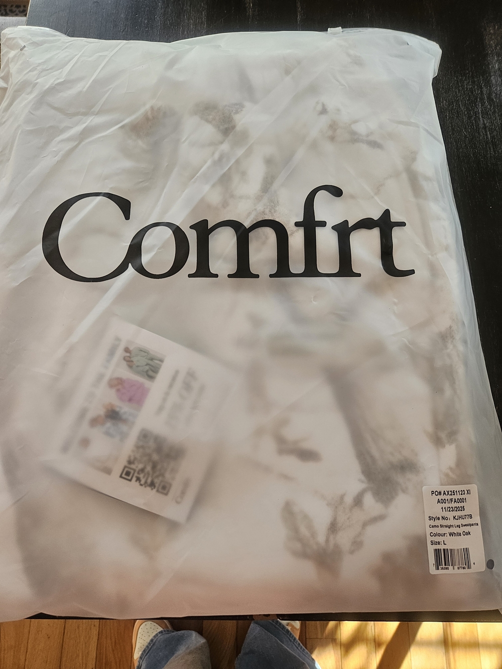 Comfort Women's Track Joggers - White Oak